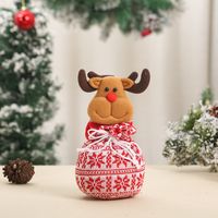 Christmas Fashion Snowman Elk Cloth Party Gift Wrapping Supplies 1 Piece sku image 37