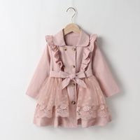 Fashion Solid Color Polyester Girls Outerwear main image 5