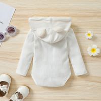 Fashion Stripe Button Baby Rompers main image 2