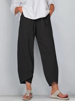Women's Daily Casual Butterfly Full Length Casual Pants main image 4