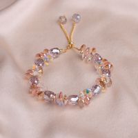 Mode Irregulär Künstlicher Kristall Perlen Frau Armbänder 1 Stück main image 1