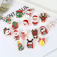 Fashion Santa Claus Metal Women's Brooches main image 1