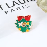 Fashion Santa Claus Metal Women's Brooches sku image 9