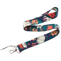 New Style Double-sided Printing Ribbon Accessories Polyester Lanyard sku image 1