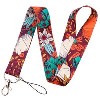 New Style Double-sided Printing Ribbon Accessories Polyester Lanyard main image 4