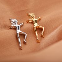 Fashion People Alloy Plating Women's Ear Clips 1 Piece main image 1
