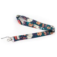 New Style Double-sided Printing Ribbon Accessories Polyester Lanyard main image 3