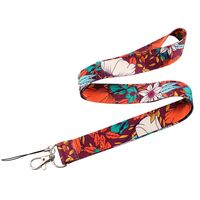 New Style Double-sided Printing Ribbon Accessories Polyester Lanyard sku image 2