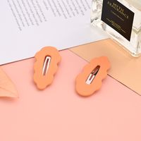 Simple Style Solid Color Plastic Resin Hair Clip 1 Piece sku image 4
