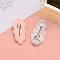 Simple Style Solid Color Plastic Resin Hair Clip 1 Piece main image 6