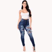 Women's Daily Streetwear Solid Color Full Length Jeans main image 5
