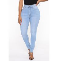 Women's Daily Fashion Gradient Color Full Length Washed Jeans main image 2