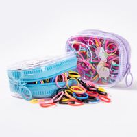 Simple Style Multicolor Tpr Round Rubber Band 1 Set main image 5