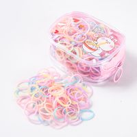 Simple Style Multicolor Tpr Round Rubber Band 1 Set sku image 9