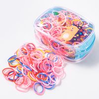 Simple Style Multicolor Tpr Round Rubber Band 1 Set sku image 13