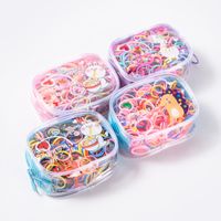 Simple Style Multicolor Tpr Round Rubber Band 1 Set main image 4
