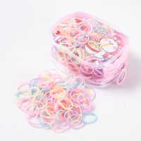 Simple Style Multicolor Tpr Round Rubber Band 1 Set sku image 10