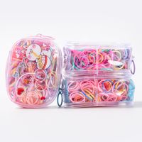 Simple Style Multicolor Tpr Round Rubber Band 1 Set main image 3