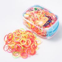 Simple Style Multicolor Tpr Round Rubber Band 1 Set sku image 11