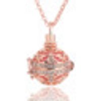 Retro Fashion Geometric Copper Plating Artificial Gemstones Zircon Necklace sku image 7