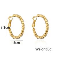 Fashion Geometric Copper Plating Hoop Earrings 1 Pair sku image 1