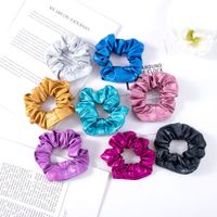 Simple Style Solid Color Cloth Handmade Hair Tie 1 Piece main image 1