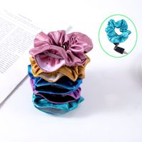 Simple Style Solid Color Cloth Handmade Hair Tie 1 Piece main image 3