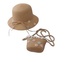 Girl's Fashion Flower Embroidery Bucket Hat main image 4
