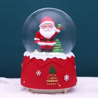 Weihnachten Weihnachtsbaum Weihnachtsmann Schneeflocke Kunststoff Harz Weihnachten Ornamente 1 Stück sku image 1