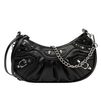 Women's Medium Pu Leather Geometric Fashion Square Zipper Crossbody Bag main image 2