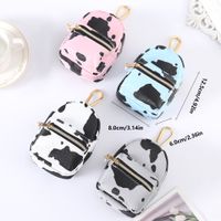 Women's Cow Pattern Pu Leather Zipper Coin Purses main image 4