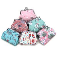Women's Flower Pu Leather Buckle Coin Purses main image 2