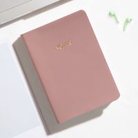 A6 Student Mini Portable Solid Color Simple Notebook sku image 2