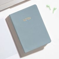A6 Student Mini Portable Solid Color Simple Notebook sku image 10