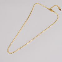 Simple Style Geometric Titanium Steel Gold Plated Necklace 1 Piece main image 5