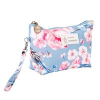 Women's All Seasons Water-repellent Cloth Flower Elegant Classic Style Square Zipper Cosmetic Bag Wash Bag sku image 7
