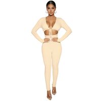 Women's Daily Casual Solid Color Ankle-length Jumpsuits main image 2