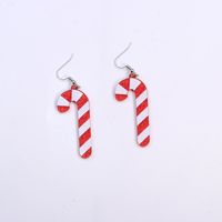 Fashion Christmas Tree Letter Snowflake Arylic Patchwork Women's Drop Earrings 1 Pair sku image 5