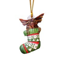 2022 Transfronterizo Nuevo Lindo Navidad Medias Perro Flying Dragon Decoraciones Coche Mochila Colgante Decoración Del Hogar Adorno sku image 3