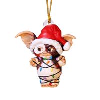2022 Cross-border New Cute Christmas Stockings Dog Flying Dragon Decorations Car Backpack Pendant Home Decoration Ornament main image 4