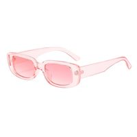 Simple Style Color Block Pc Oval Frame Patchwork Full Frame Women's Sunglasses sku image 4