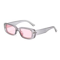 Simple Style Color Block Pc Oval Frame Patchwork Full Frame Women's Sunglasses sku image 11