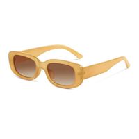 Einfacher Stil Farbblock Pc Ovaler Rahmen Patchwork Vollbild Sonnenbrille Der Frauen sku image 15