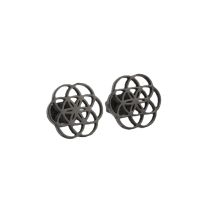 Fashion Flower Stainless Steel Plating Hollow Out Ear Studs 1 Pair main image 4