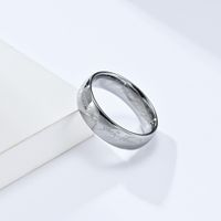 Fashion Letter Tungsten Steel Polishing Rings 1 Piece main image 4