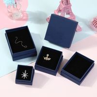 Fashion Solid Color Paper Jewelry Boxes 1 Piece main image 4