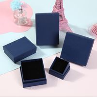 Fashion Solid Color Paper Jewelry Boxes 1 Piece main image 3