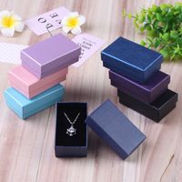 Fashion Solid Color Paper Jewelry Boxes 1 Piece main image 1