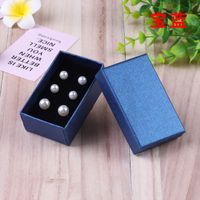 Fashion Solid Color Paper Jewelry Boxes 1 Piece sku image 3