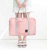 Fashion Flamingo Solid Color Nylon Travel Bags sku image 14